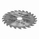 Пильный диск по дереву, 130 х 20 мм, 24 зуба, кольцо 16/20 Matrix Professional 73202