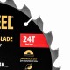 Пильный диск по дереву ф250 х 30 мм, 24 зубьев Denzel 733567 Пильный диск по дереву ф250 х 30 мм, 24 зубьев Denzel 733567