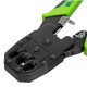 Клещи для обжима телефонных и компьютерных клемм 4P, 6P, 8P, функция обрезания проводов Сибртех 17733 Клещи для обжима телефонных и компьютерных клемм 4P, 6P, 8P, функция обрезания проводов Сибртех 17733