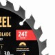 Пильный диск по дереву ф190 х 30 мм, 24 зубьев Denzel 733397 Пильный диск по дереву ф190 х 30 мм, 24 зубьев Denzel 733397