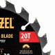 Пильный диск по дереву ф165 х 20 мм, 20 зубьев Denzel 733237 Пильный диск по дереву ф165 х 20 мм, 20 зубьев Denzel 733237