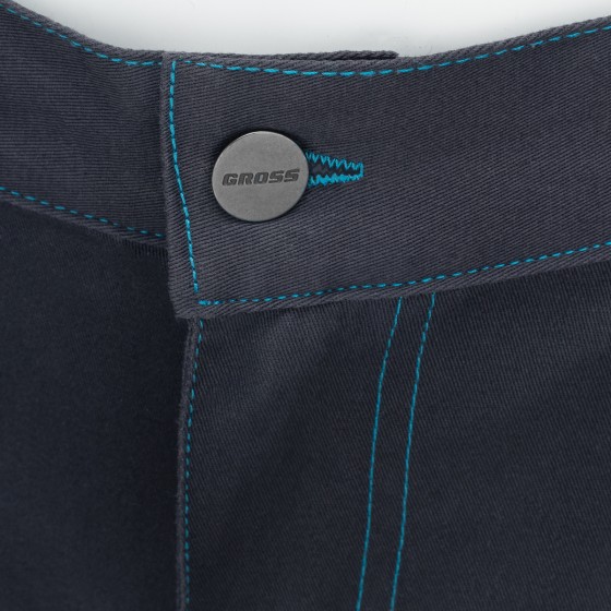 Брюки профессиональные рабочие, 97% хлопок 3% спандекс, XXL Gross 90440 Брюки профессиональные рабочие, 97% хлопок 3% спандекс, XXL Gross 90440