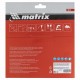 Пильный диск по дереву, 190 х 20 мм, 36 зубьев, кольцо 16/20 Matrix Professional 73279 Пильный диск по дереву, 190 х 20 мм, 36 зубьев, кольцо 16/20 Matrix Professional 73279