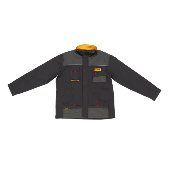 Куртка профессиональная рабочая, 65% полиэстер 35% хлопок, XXXL Denzel 90381 Куртка профессиональная рабочая, 65% полиэстер 35% хлопок, XXXL Denzel 90381