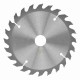 Пильный диск по дереву, 130 х 20 мм, 24 зуба, кольцо 16/20 Matrix Professional 73202