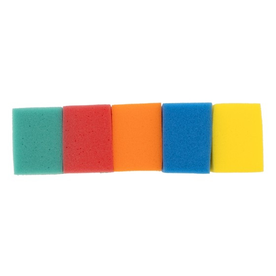 Губки для посуды профильные Comfort, 87 x 65 x 40 мм, 5 шт., Home Palisad 923575