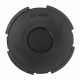 Резиновая опора для подкатного домкрата универсальная, D 100 мм, D 90, H 12 мм Matrix 50912 Резиновая опора для подкатного домкрата универсальная, D 100 мм, D 90, H 12 мм Matrix 50912