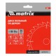 Пильный диск по дереву, 130 х 20 мм, 24 зуба, кольцо 16/20 Matrix Professional 73202