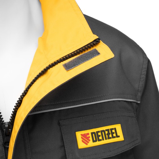 Куртка профессиональная рабочая, 65% полиэстер 35% хлопок, XL Denzel 90379