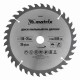 Пильный диск по дереву, 190 х 20 мм, 36 зубьев, кольцо 16/20 Matrix Professional 73279 Пильный диск по дереву, 190 х 20 мм, 36 зубьев, кольцо 16/20 Matrix Professional 73279