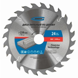 Пильный диск по дереву 230 x 32/30 x 24Т Gross 73331 Пильный диск по дереву 230 x 32/30 x 24Т Gross 73331