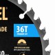Пильный диск по дереву ф190 х 30 мм, 36 зубьев Denzel 733407 Пильный диск по дереву ф190 х 30 мм, 36 зубьев Denzel 733407