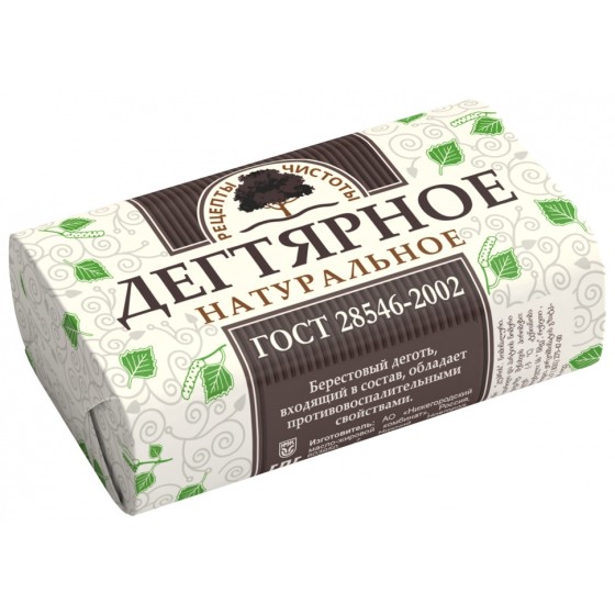 Мыло дегтярное, 90 г, НМЖК 92182