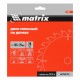 Пильный диск по дереву, 185 х 20 мм, 24 зуба, кольцо 16/20 Matrix Professional 73223 Пильный диск по дереву, 185 х 20 мм, 24 зуба, кольцо 16/20 Matrix Professional 73223