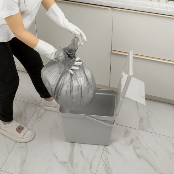 Пакеты для мусора 20 л x 30 шт. серые, Home Palisad 927015 Пакеты для мусора 20 л x 30 шт. серые, Home Palisad 927015