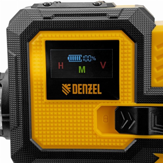 Лазерный уровень мультипризменный DLV-360-3T, 30 м, зеленый луч, Li-Ion 2,4 Aч, штатив // Denzel 350805 Лазерный уровень мультипризменный DLV-360-3T, 30 м, зеленый луч, Li-Ion 2,4 Aч, штатив // Denzel 350805