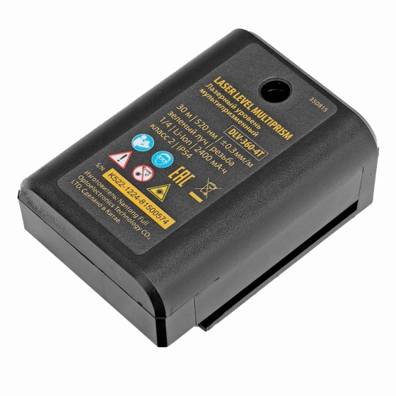 Лазерный уровень мультипризменный DLV 360-4T, 30 м, зеленый луч, Li-Ion 2,4 Aч, штатив// Denzel 350815 Лазерный уровень мультипризменный DLV 360-4T, 30 м, зеленый луч, Li-Ion 2,4 Aч, штатив// Denzel 350815