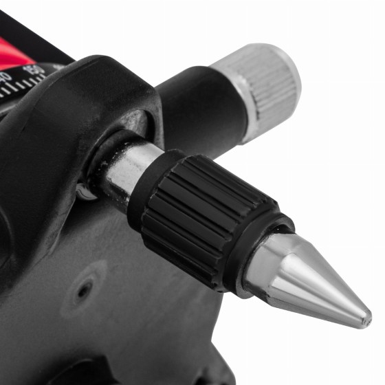 Лазерный уровень CRX-30G, 30 м, зеленый луч, батарейки, резьба 5/8