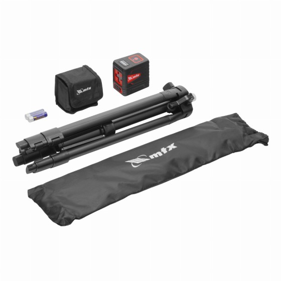 Лазерный уровень QBC GREEN Pro SET, 20 м, зеленый луч, батарейки, штатив MTX 350115 Лазерный уровень QBC GREEN Pro SET, 20 м, зеленый луч, батарейки, штатив MTX 350115