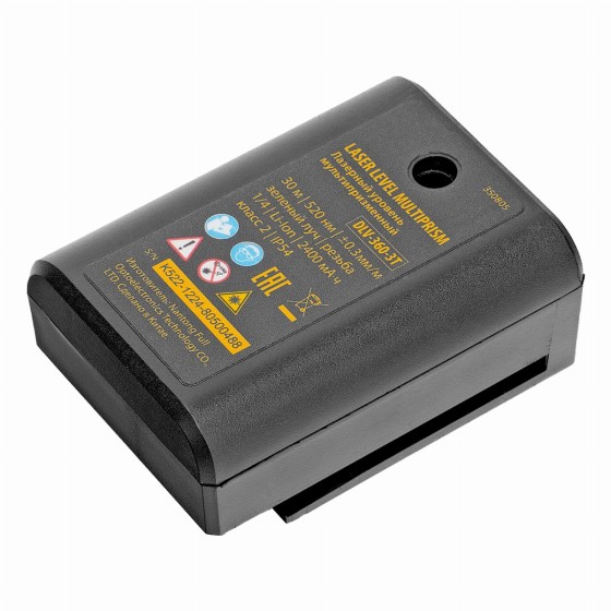 Лазерный уровень мультипризменный DLV-360-3T, 30 м, зеленый луч, Li-Ion 2,4 Aч, штатив // Denzel 350805 Лазерный уровень мультипризменный DLV-360-3T, 30 м, зеленый луч, Li-Ion 2,4 Aч, штатив // Denzel 350805