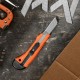 Нож, 18 мм, выдвижное лезвие, металлическая направляющая Sparta 78973