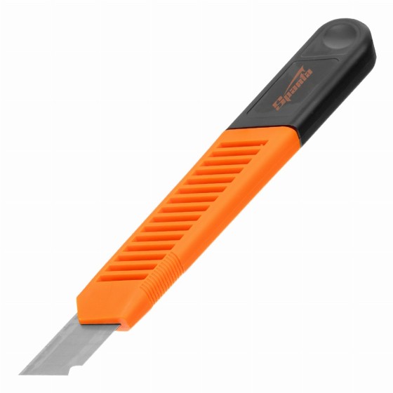 Нож, 18 мм, выдвижное лезвие, пластиковый усиленный корпус Sparta 78907