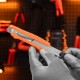 Нож, 18 мм, выдвижное лезвие, металлическая направляющая Sparta 78973