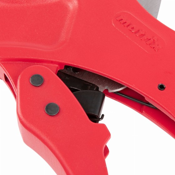 Ножницы для резки изделий из ПВХ, D до 63 мм, лезвие из нерж. стали, автоматич. Matrix 78419