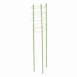 Поддержка для растений круглая H 150 см, металл в пластике, 5 колец Palisad 644045