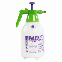Опрыскиватель ручной, 2 л, с насосом и клапаном сброса давления Palisad 64738 Опрыскиватель ручной, 2 л, с насосом и клапаном сброса давления Palisad 64738