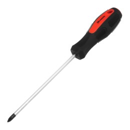 Отвертка Anti-Slip, PH2 х 150 мм, CrV, двухкомпонентная рукоятка Matrix 12250