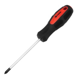 Отвертка Anti-Slip, PH1 х 100 мм, CrV, двухкомпонентная рукоятка Matrix 12244