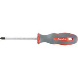 Отвертка Profi, PZ0 х 75 мм, SVСM, двухкомпонентная рукоятка Matrix 11948