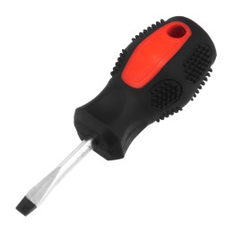 Отвертка Anti-Slip, SL5 х 38 мм, CrV, двухкомпонентная рукоятка Matrix 12202