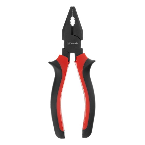 Плоскогубцы комбинированные Black Nickel, 160 мм, двухкомпонентные рукоятки Matrix 16978 Плоскогубцы комбинированные Black Nickel, 160 мм, двухкомпонентные рукоятки Matrix 16978