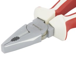Плоскогубцы WHite Nickel, 200 мм, никелированные, трехкомпонентные рукоятки Matrix 17076 Плоскогубцы WHite Nickel, 200 мм, никелированные, трехкомпонентные рукоятки Matrix 17076