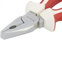 Плоскогубцы WHite Nickel, 160 мм, никелированные, трехкомпонентные рукоятки Matrix 17073 Плоскогубцы WHite Nickel, 160 мм, никелированные, трехкомпонентные рукоятки Matrix 17073