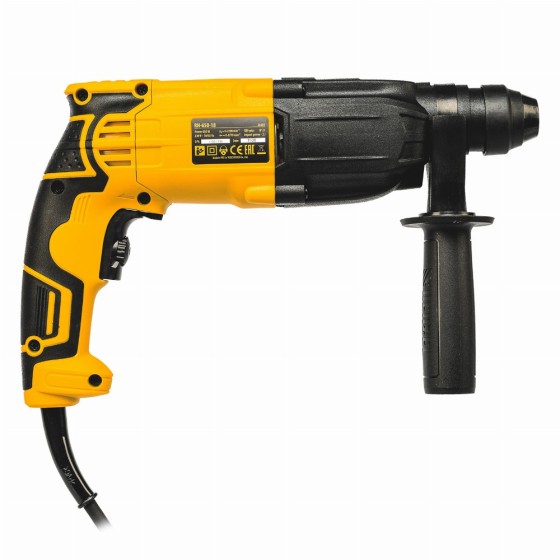 Перфоратор электрический RH-650-18, SDS-plus, 650 Вт, 2.0 Дж, 3 плюс 1 режим Denzel 26603 Перфоратор электрический RH-650-18, SDS-plus, 650 Вт, 2.0 Дж, 3 плюс 1 режим Denzel 26603