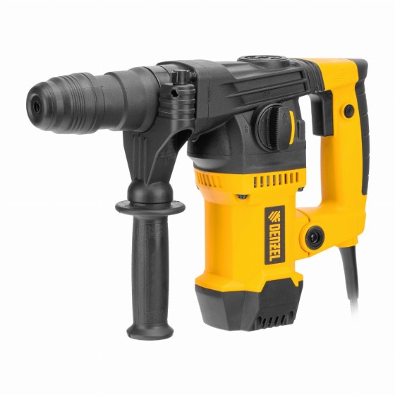 Перфоратор электрический RHVB-1250-32, SDS-plus, 1250 Вт, 5,5 Дж, 4 реж. Denzel 26614 Перфоратор электрический RHVB-1250-32, SDS-plus, 1250 Вт, 5,5 Дж, 4 реж. Denzel 26614