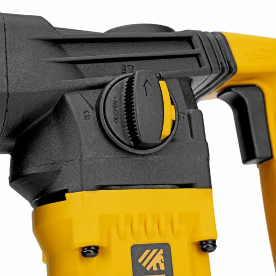 Перфоратор электрический RHVB-1100-26, SDS-plus, 1100 Вт, 4 Дж, 4 реж. Denzel 26613 Перфоратор электрический RHVB-1100-26, SDS-plus, 1100 Вт, 4 Дж, 4 реж. Denzel 26613
