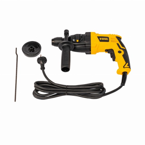 Перфоратор электрический RH-400-12, SDS-plus, 400 Вт, 1.2 Дж, 2 режима Denzel 26601 Перфоратор электрический RH-400-12, SDS-plus, 400 Вт, 1.2 Дж, 2 режима Denzel 26601