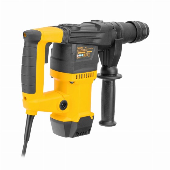 Перфоратор электрический RHVB-1250-32, SDS-plus, 1250 Вт, 5,5 Дж, 4 реж. Denzel 26614 Перфоратор электрический RHVB-1250-32, SDS-plus, 1250 Вт, 5,5 Дж, 4 реж. Denzel 26614