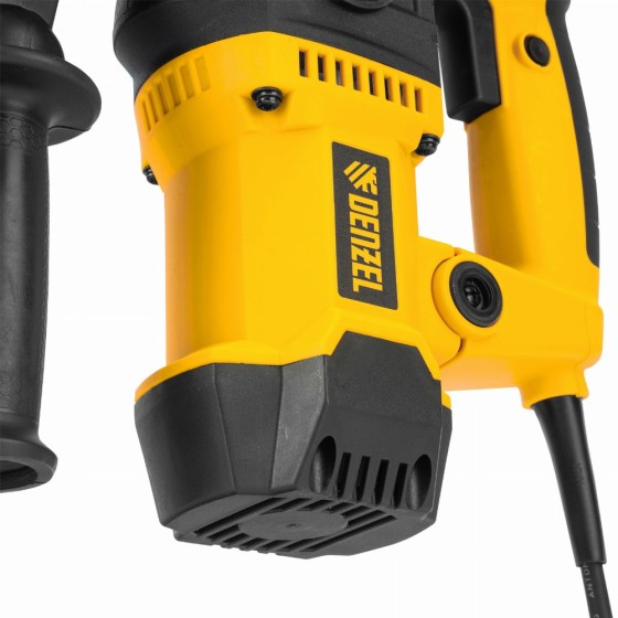 Перфоратор электрический RHVB-1250-32, SDS-plus, 1250 Вт, 5,5 Дж, 4 реж. Denzel 26614 Перфоратор электрический RHVB-1250-32, SDS-plus, 1250 Вт, 5,5 Дж, 4 реж. Denzel 26614