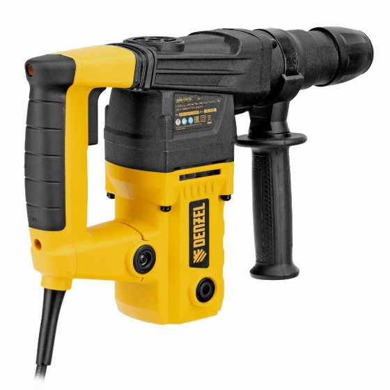 Перфоратор электрический RHVB-1100-26, SDS-plus, 1100 Вт, 4 Дж, 4 реж. Denzel 26613 Перфоратор электрический RHVB-1100-26, SDS-plus, 1100 Вт, 4 Дж, 4 реж. Denzel 26613