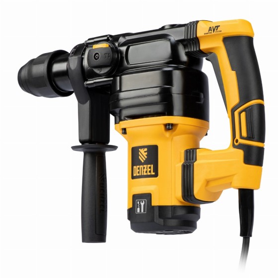 Перфоратор электрический RHV-1050-38-max, SDS-max, 1050 Вт, 10 Дж, 2 плюс 1 режим Denzel 26620 Перфоратор электрический RHV-1050-38-max, SDS-max, 1050 Вт, 10 Дж, 2 плюс 1 режим Denzel 26620
