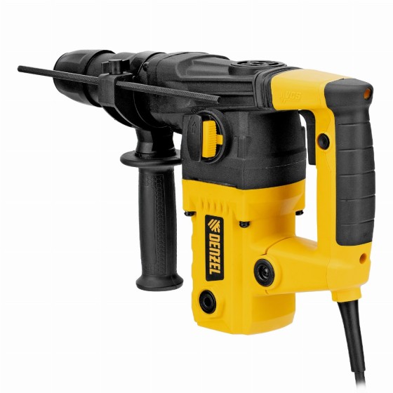 Перфоратор электрический RHVB-1100-26, SDS-plus, 1100 Вт, 4 Дж, 4 реж. Denzel 26613 Перфоратор электрический RHVB-1100-26, SDS-plus, 1100 Вт, 4 Дж, 4 реж. Denzel 26613