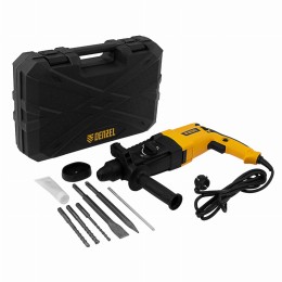 Перфоратор электрический RHH-800-26, SDS-plus, 800 Вт, 3 Дж, 3 плюс 1 реж. Denzel 26607