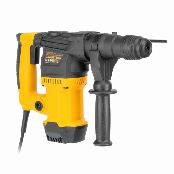 Перфоратор электрический RHVB-1250-32, SDS-plus, 1250 Вт, 5,5 Дж, 4 реж. Denzel 26614 Перфоратор электрический RHVB-1250-32, SDS-plus, 1250 Вт, 5,5 Дж, 4 реж. Denzel 26614