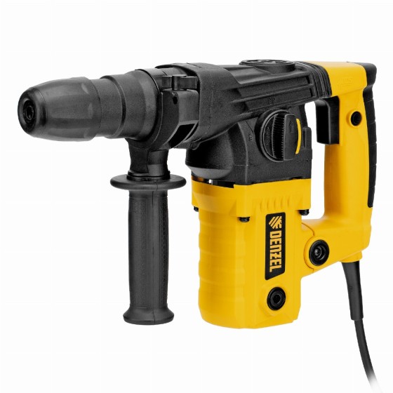 Перфоратор электрический RHVB-1100-26, SDS-plus, 1100 Вт, 4 Дж, 4 реж. Denzel 26613 Перфоратор электрический RHVB-1100-26, SDS-plus, 1100 Вт, 4 Дж, 4 реж. Denzel 26613