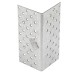 Крепежный уголок равносторонний  2 мм,   KUR 60 x 60 x 140 мм Сибртех 46590